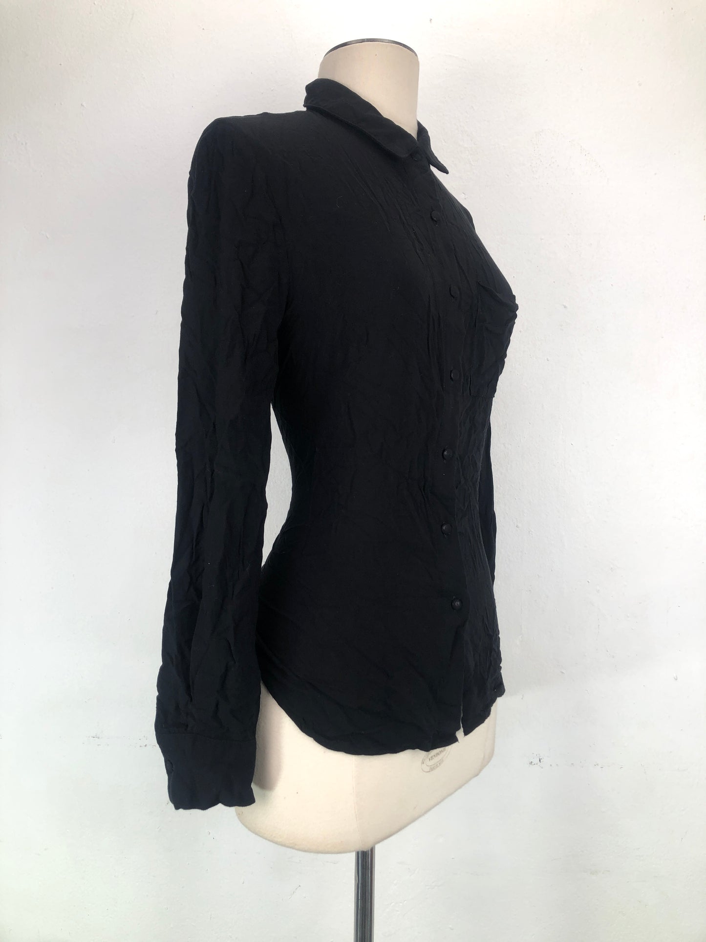 Camisa Negro Shein