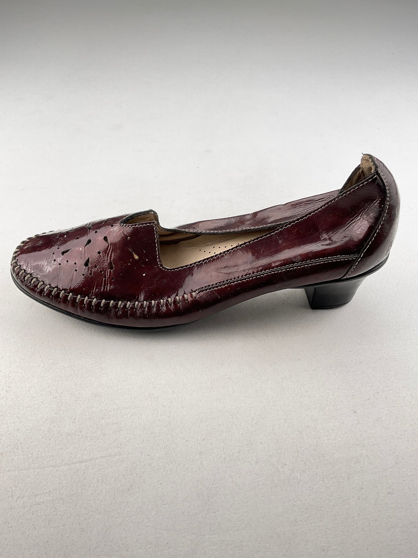 Zapatos Rojo vino Sas