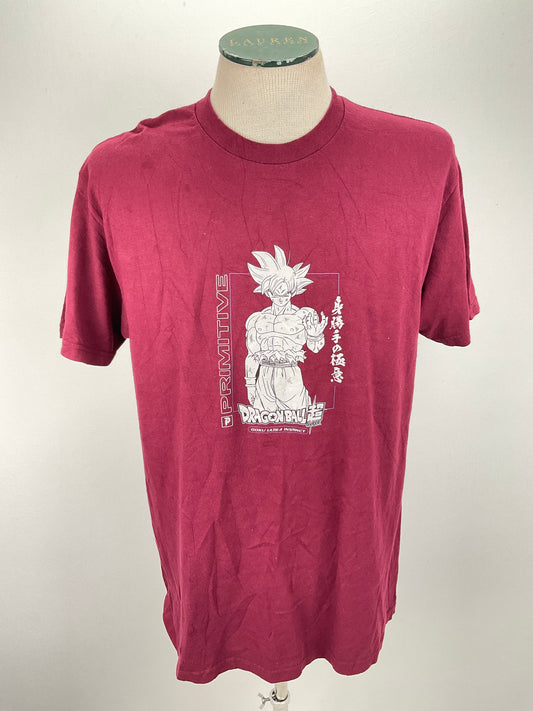 Camiseta Rojo vino Dragon Ball