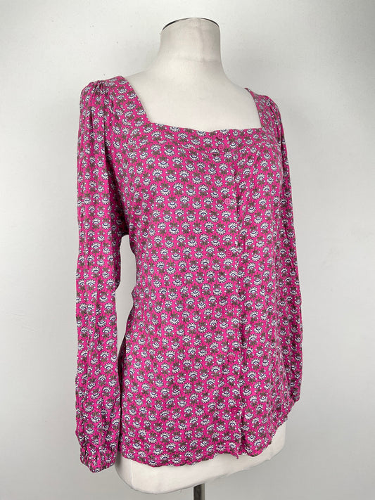 Blusa Rosado Floral Variangis