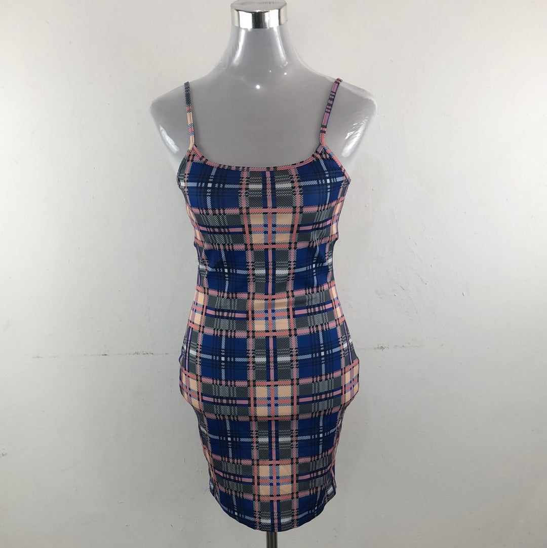 Vestido Azul Shein