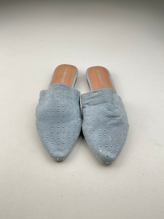 Sueco Gris Azulado de Brillo Madden Girl