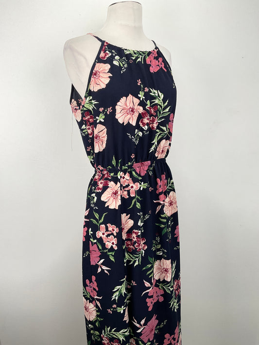 Vestido Azul oscuro Floral New look