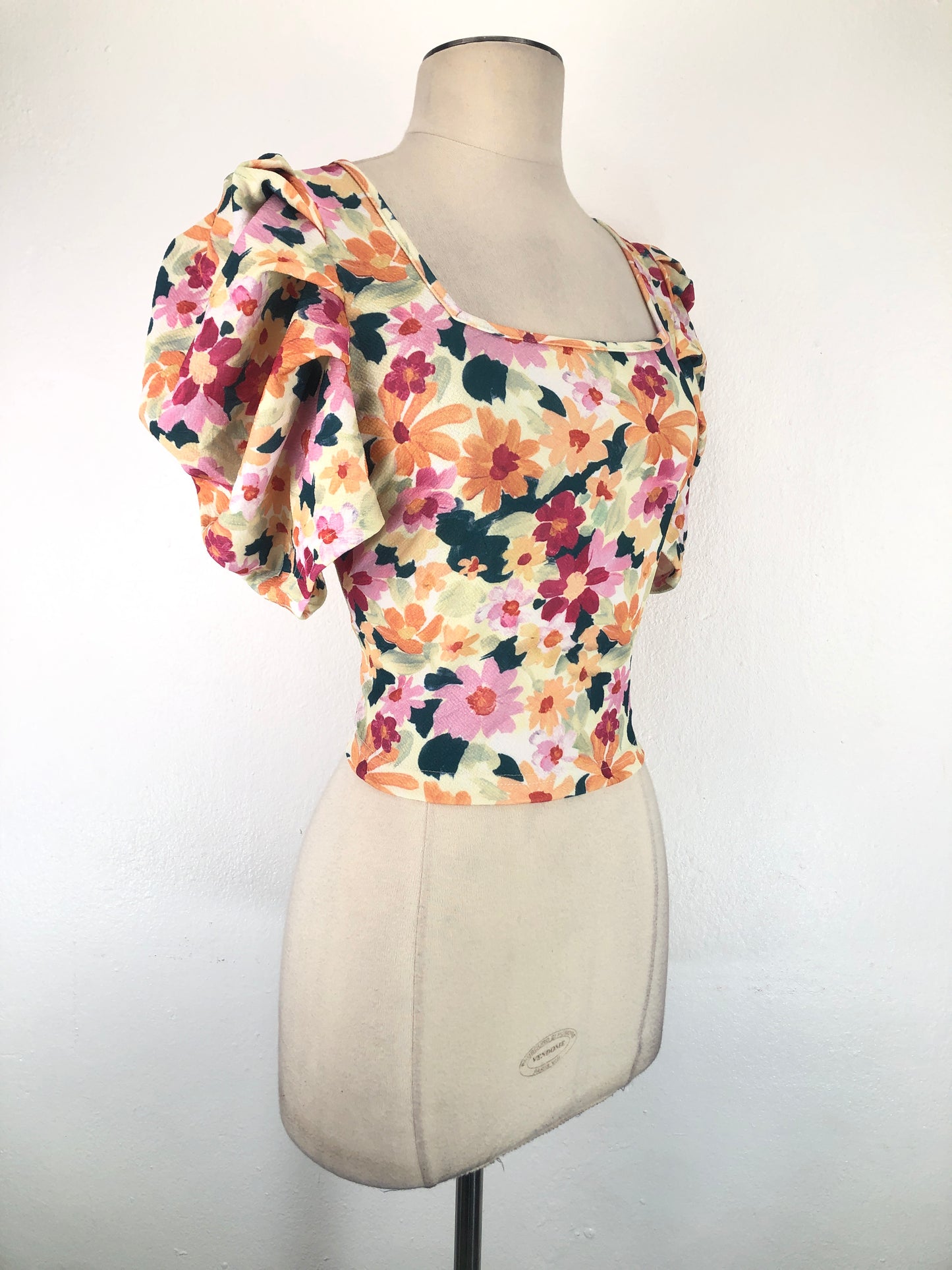 Blusa Multicolor des Flores Shein
