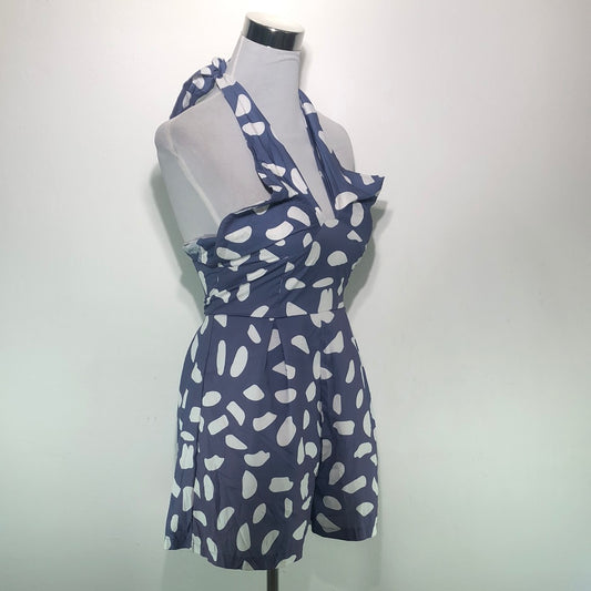 Enterizo Gris de Lunares Shein