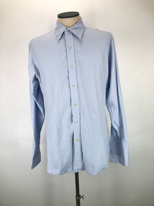 Camisa Azul claro Custom Clothing