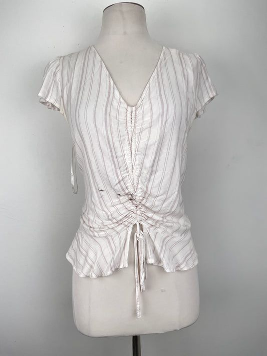 Blusa Blanco de Rayas Sim Sam