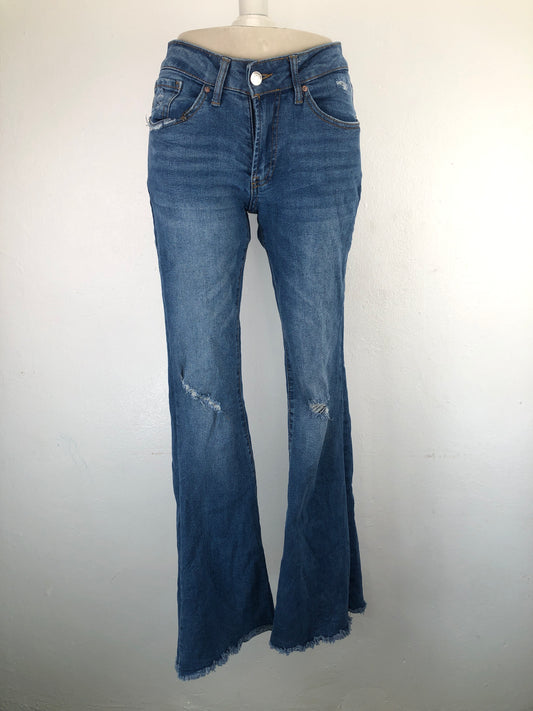 Pantalon Azul Mom Jeans Simple Socety