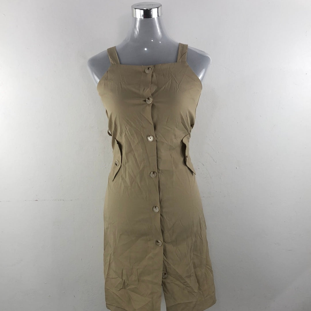 Vestido Crema Shein