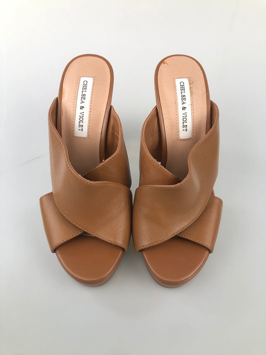 Zapatilla Crema De Tacon Chelsea Violet