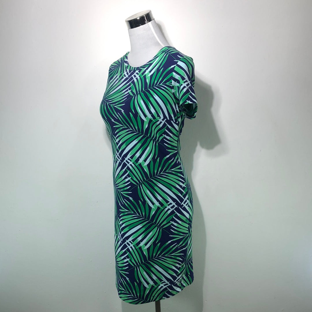 Vestido Verde de Flores Oldnavy