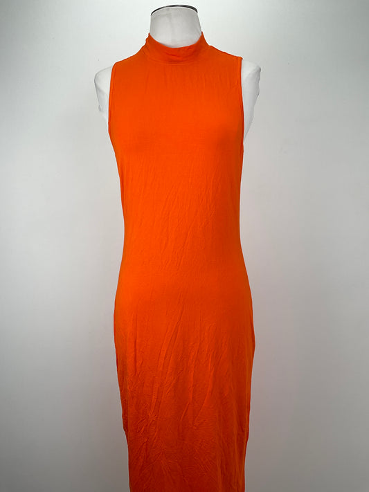 Vestido Naranja Shein
