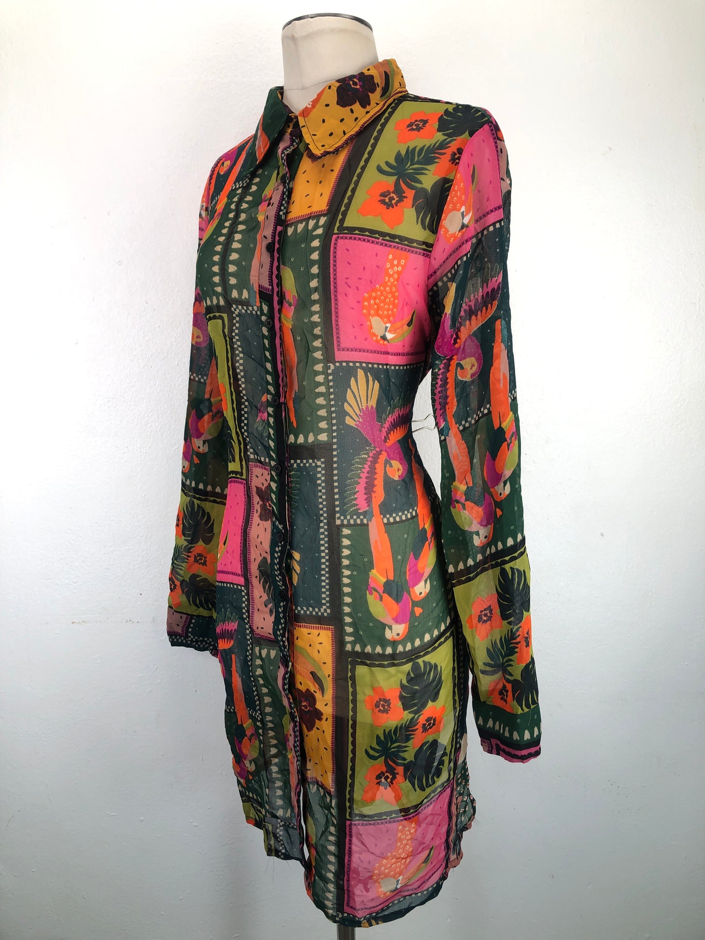 Vestido Camisero Multicolor Live 4 Truth