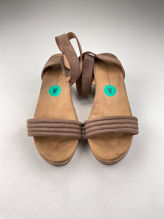 Zapatilla Crema Plataforma Lucky Brand