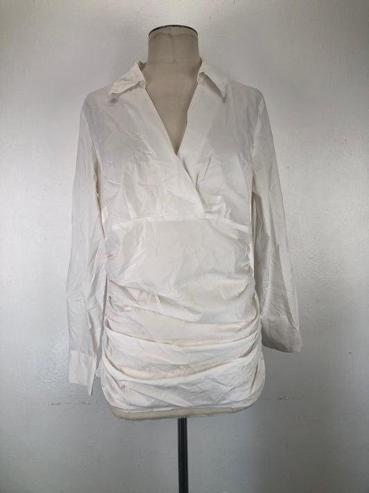 Camisa Blanco Ann Taylor