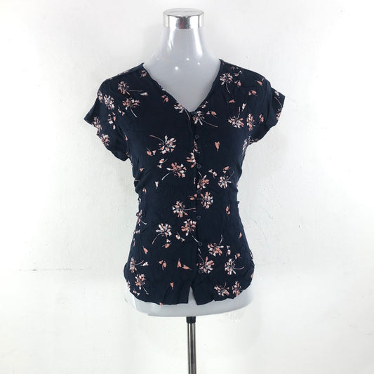 Blusa Azul Marino Liz Claiborne