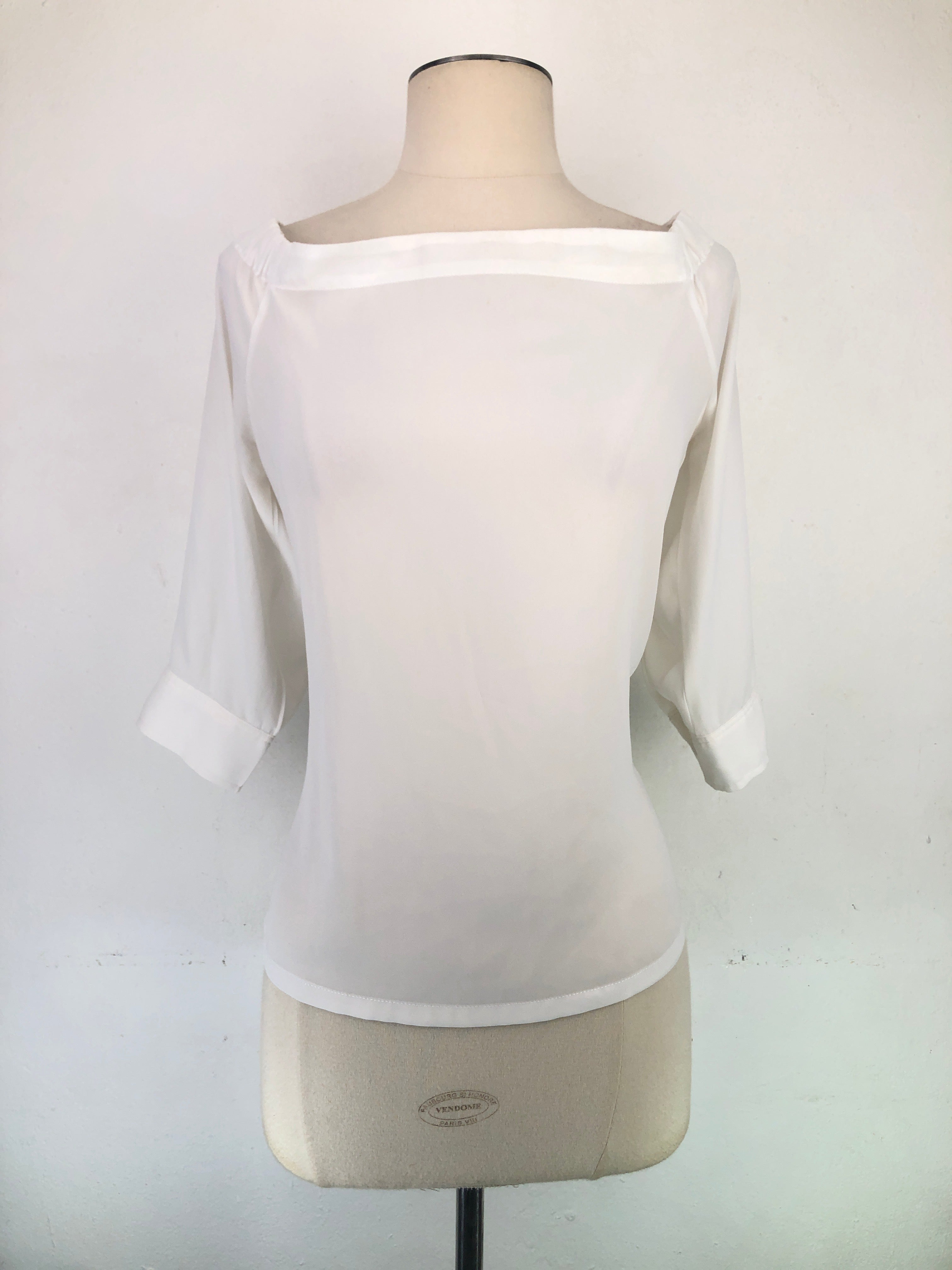 Blusa Blanco Banana Republic Variangis