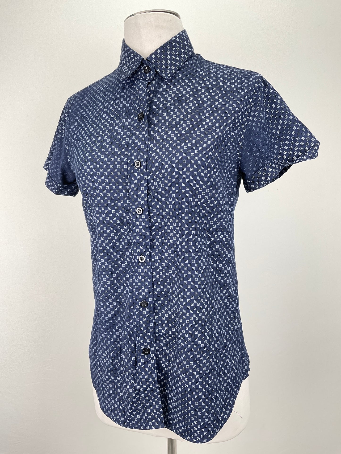 Camisa Azul marino Androgynous Fox