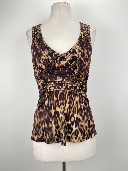 Blusa Animal print Elia tahari