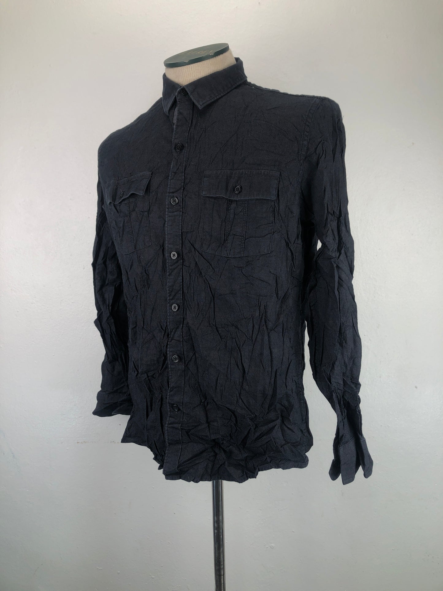 Camisa gris Slim Fit