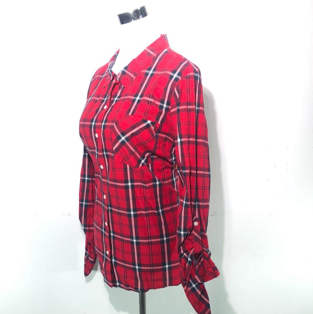 Camisa Rojo de Cuadro Tommy Hilfiger