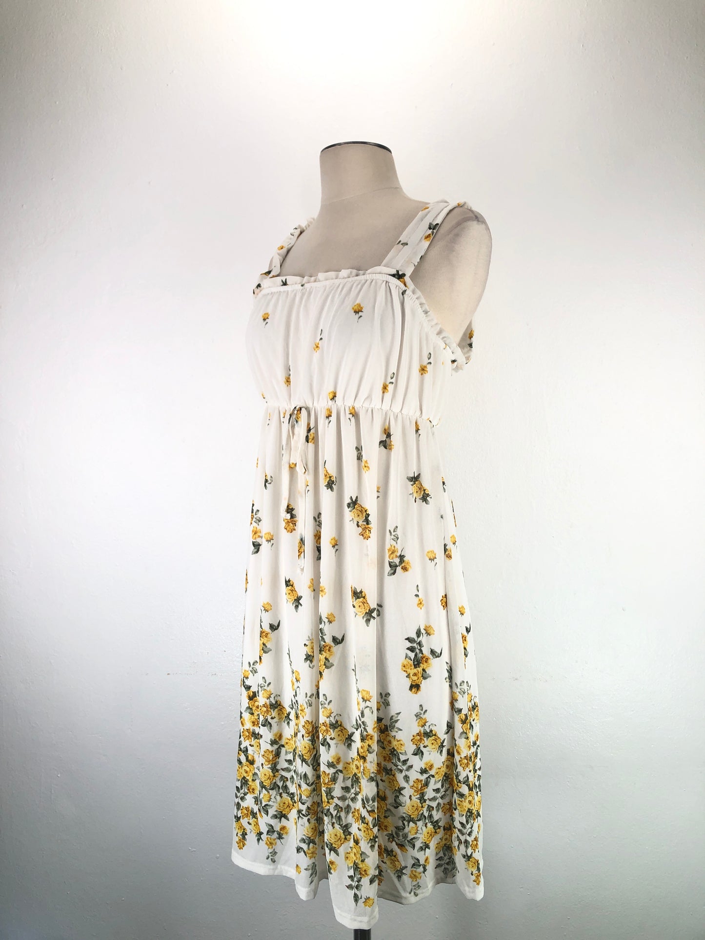 Vestido Blanco de Flores Siren Lily