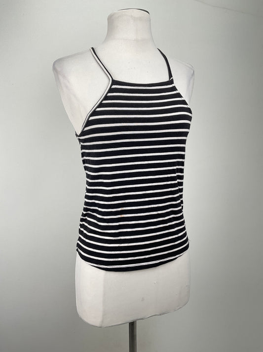 Blusa Negro de Rayas Heart Hips