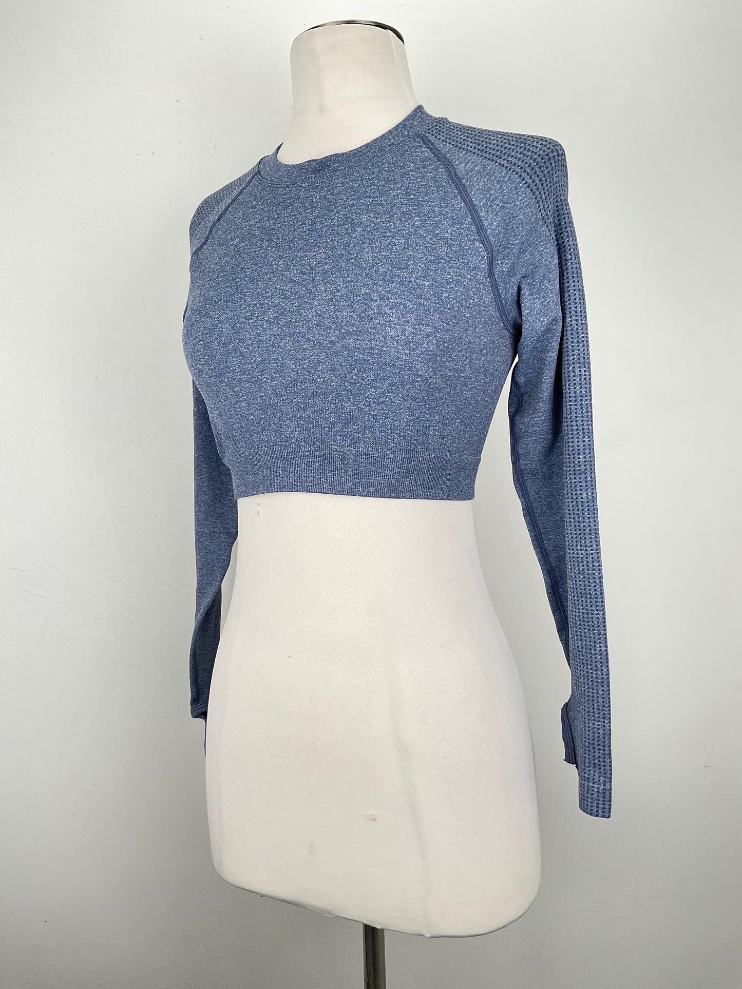 BLUSA GRIS Azulado Deportivo Variangis