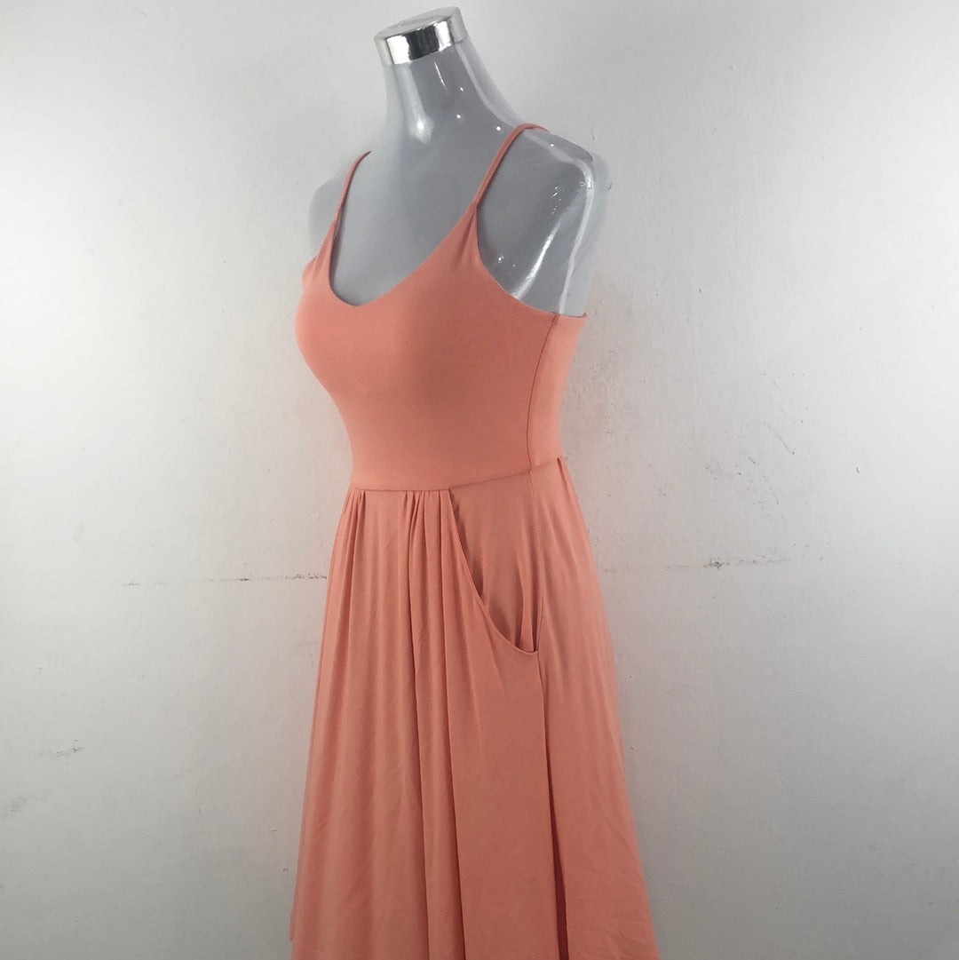 Vestido Naranja Cynthia Rowley