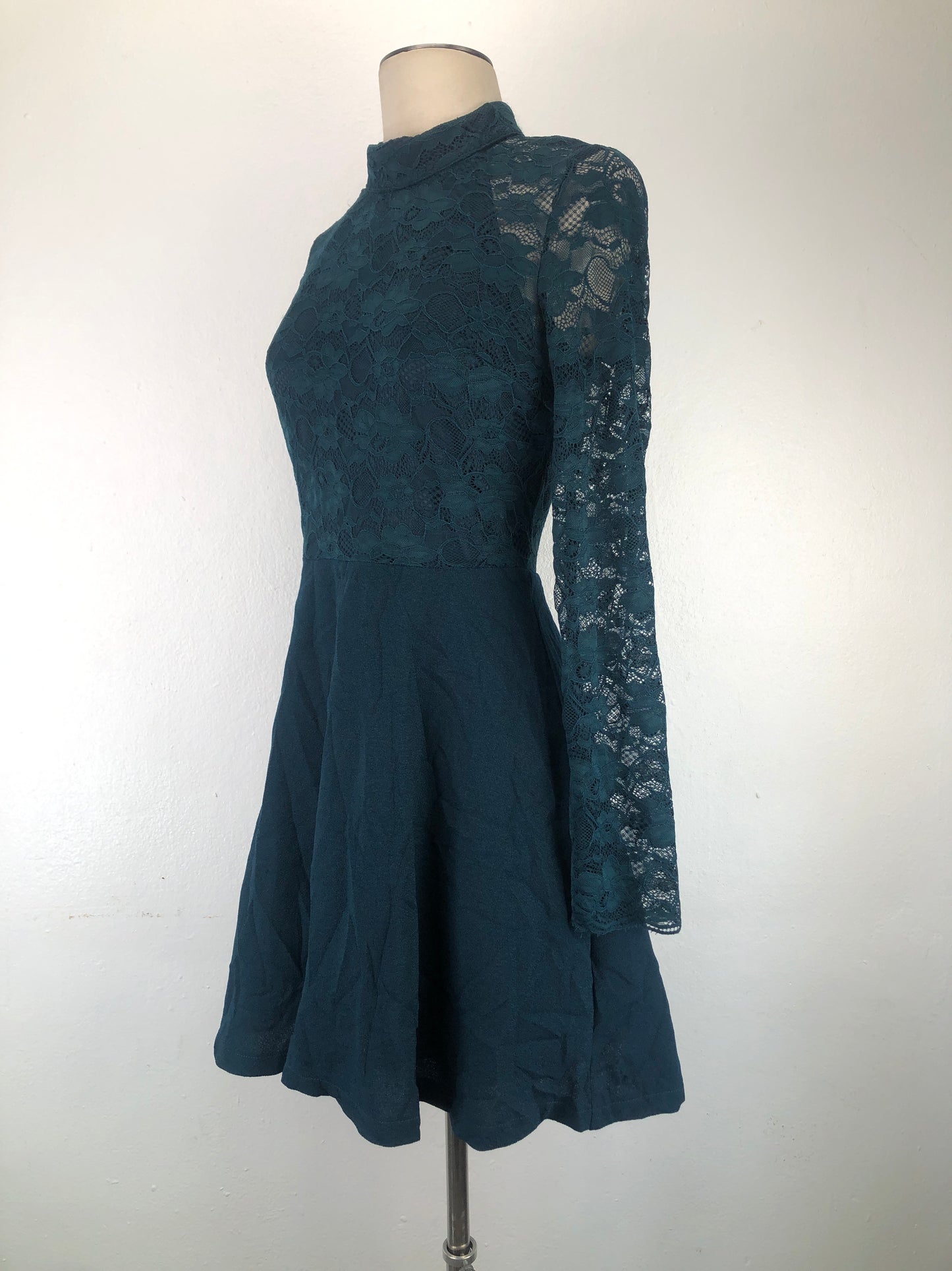 Vestido Floral Verde Lush