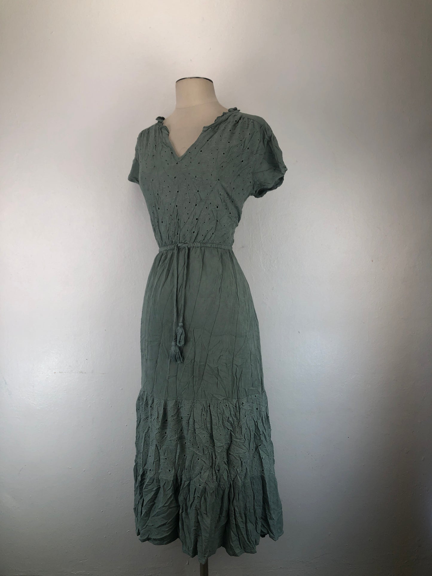 Vestido Verde Floral Sonoma