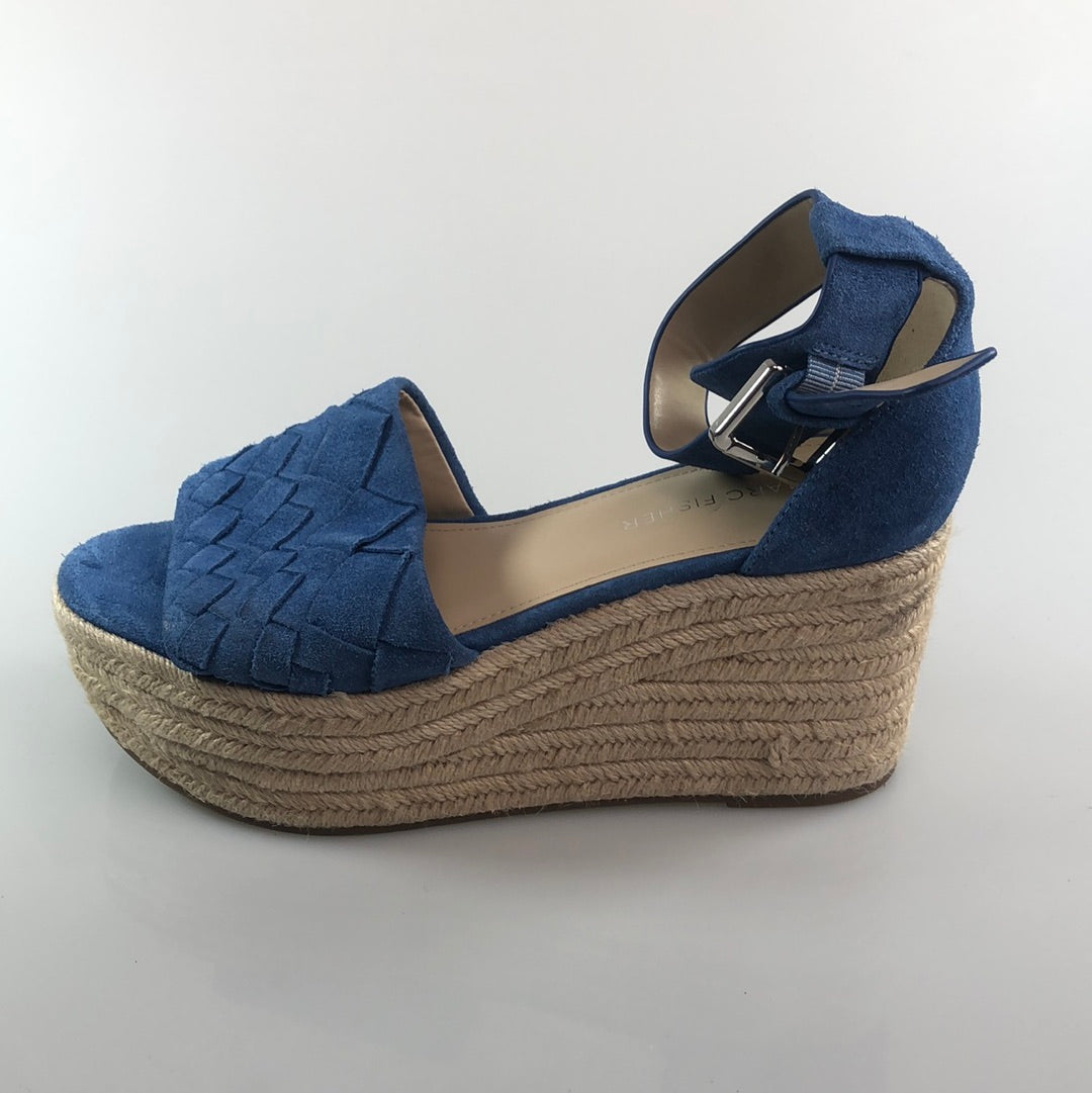 Zapatilla azul de Plataforma Marc Fisher