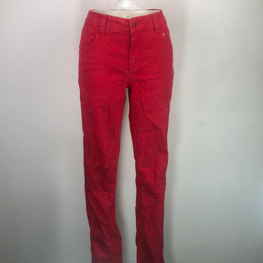 Pantalon Jeans Rojo Cato