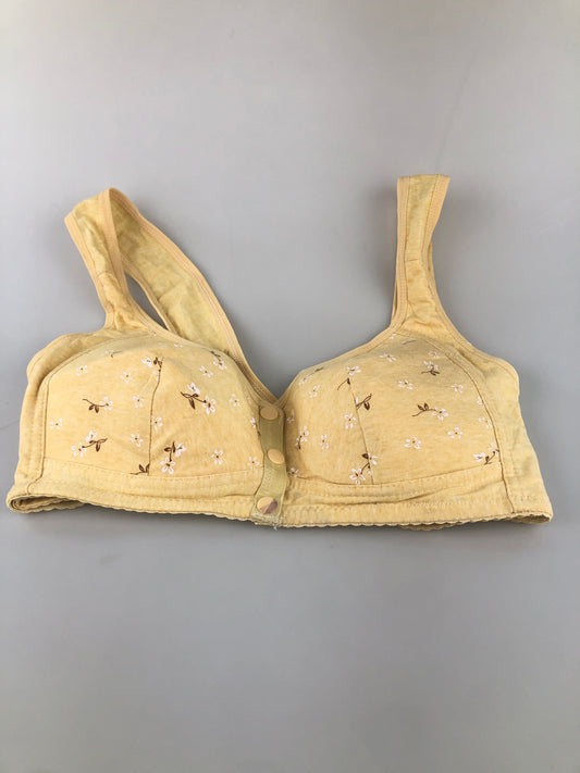 Brasier Amarillo Floral Variangis