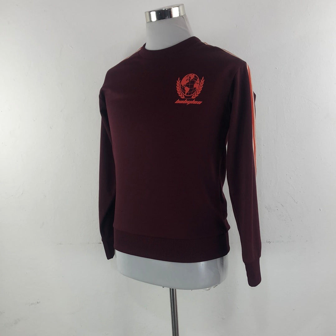 Camiseta Rojo Vino Mangas Largas Tna