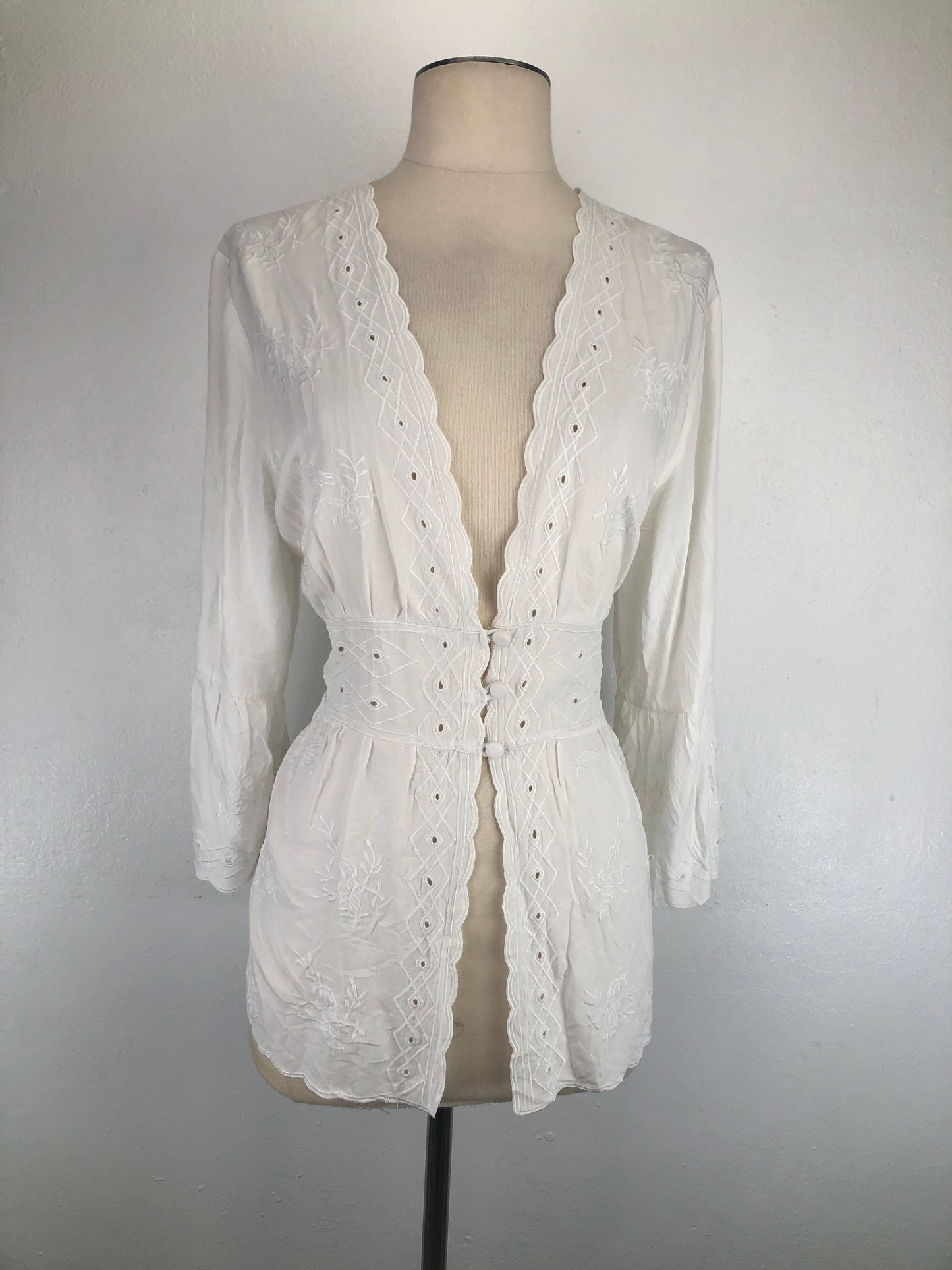 Blusa Blanco Soft Surroundings
