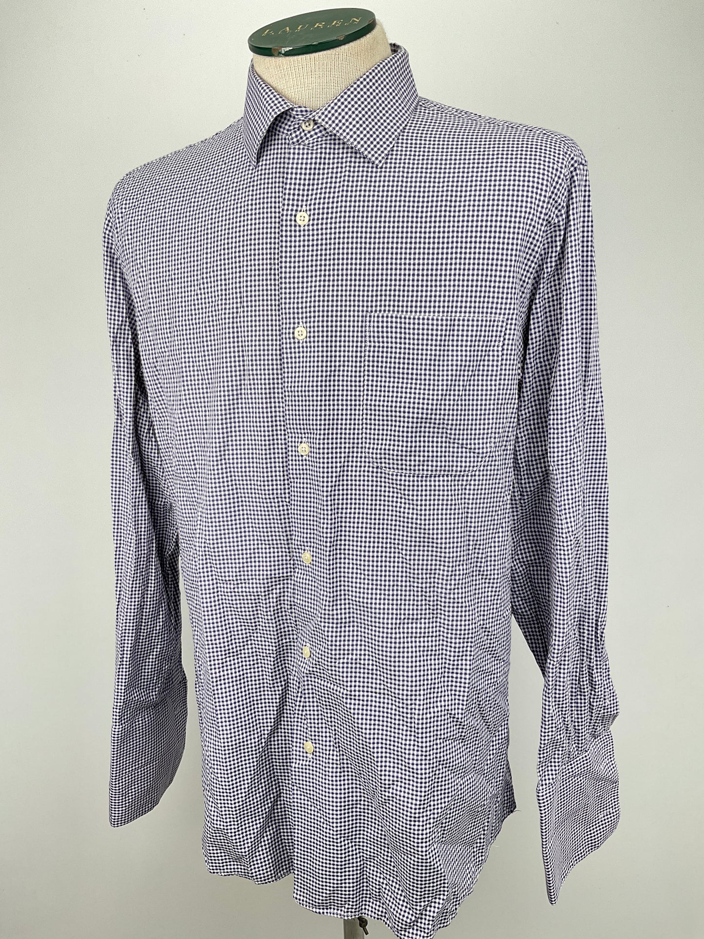 Camisa Gris de Cuadro Colours