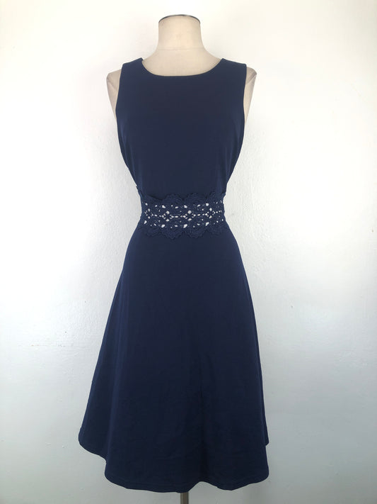 Vestido Azul Marino Livtiv