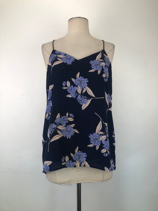 Blusa Azul Marino Floral Variangis
