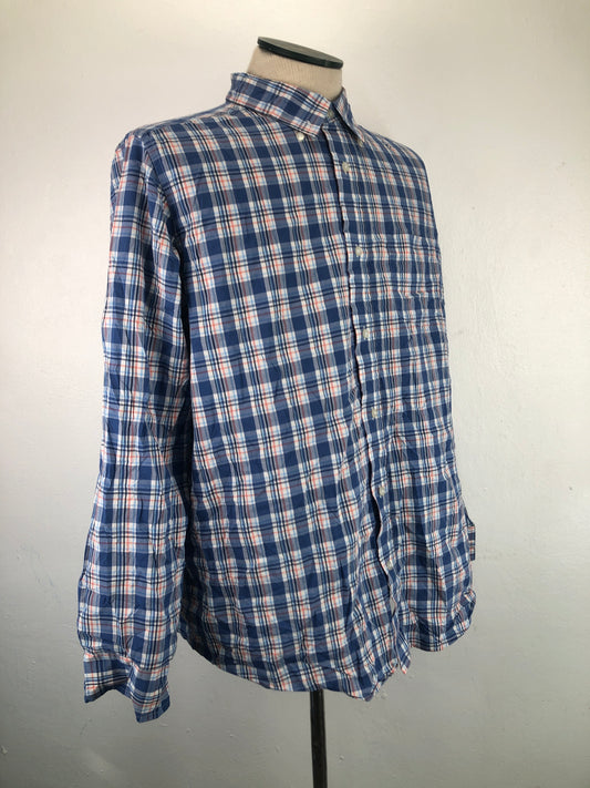 Camisa Multicolor De Cuadro Geoge