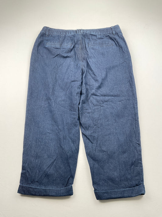 Pantalon Capri Jeans Azul Intro Love the fit