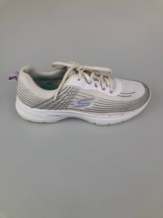 Tenis Crema Deportivo Skechers