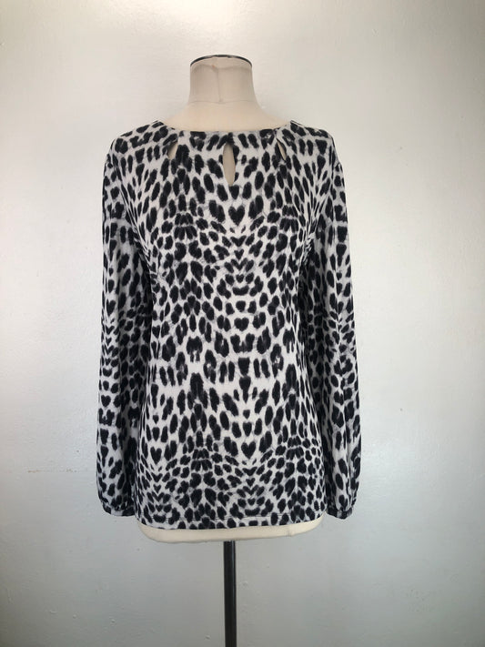 Blusa Animal Print Luz Claiborne