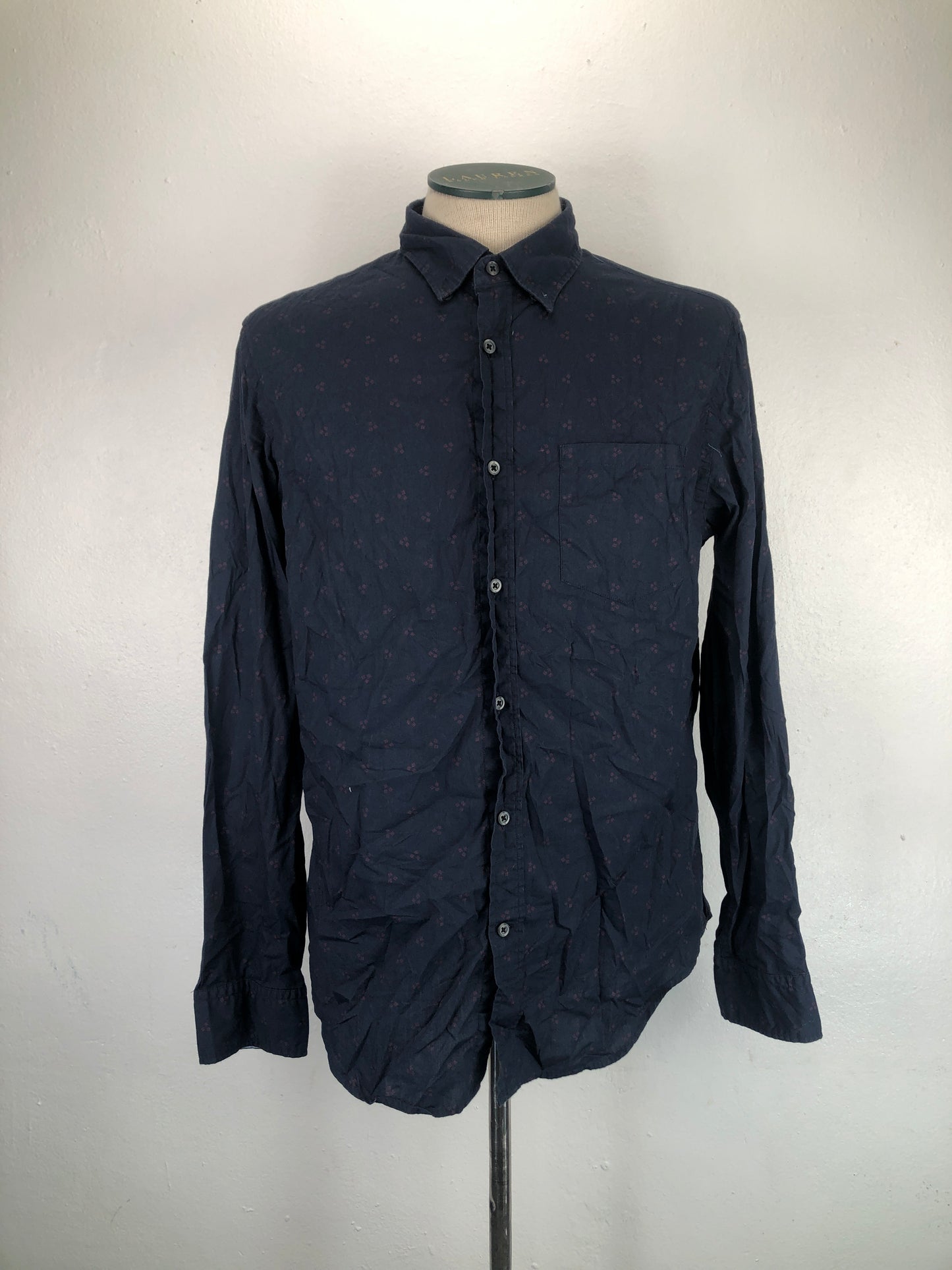 Camisa Azul marino Banana Republic