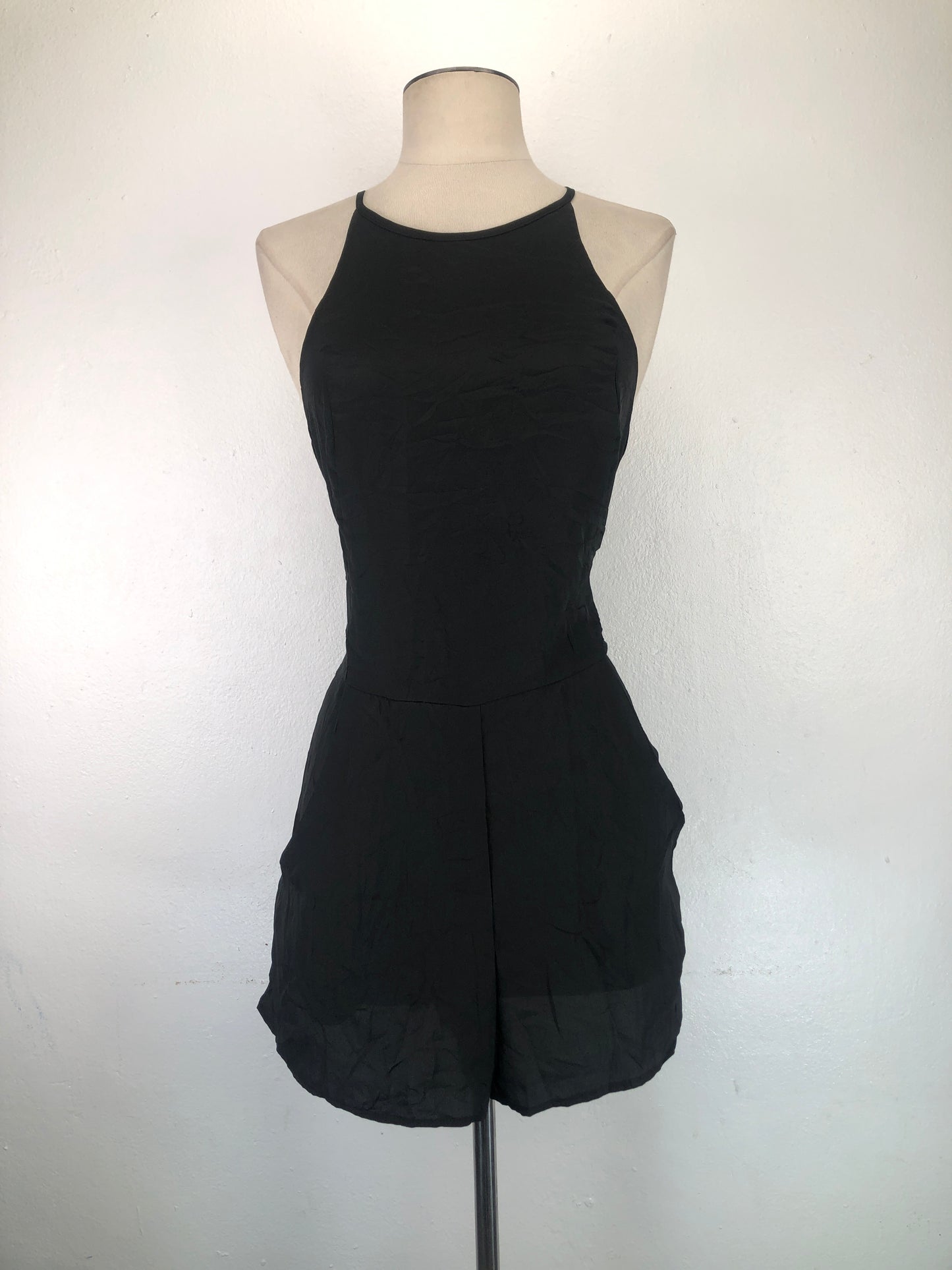 Enterizo Negro Aqua