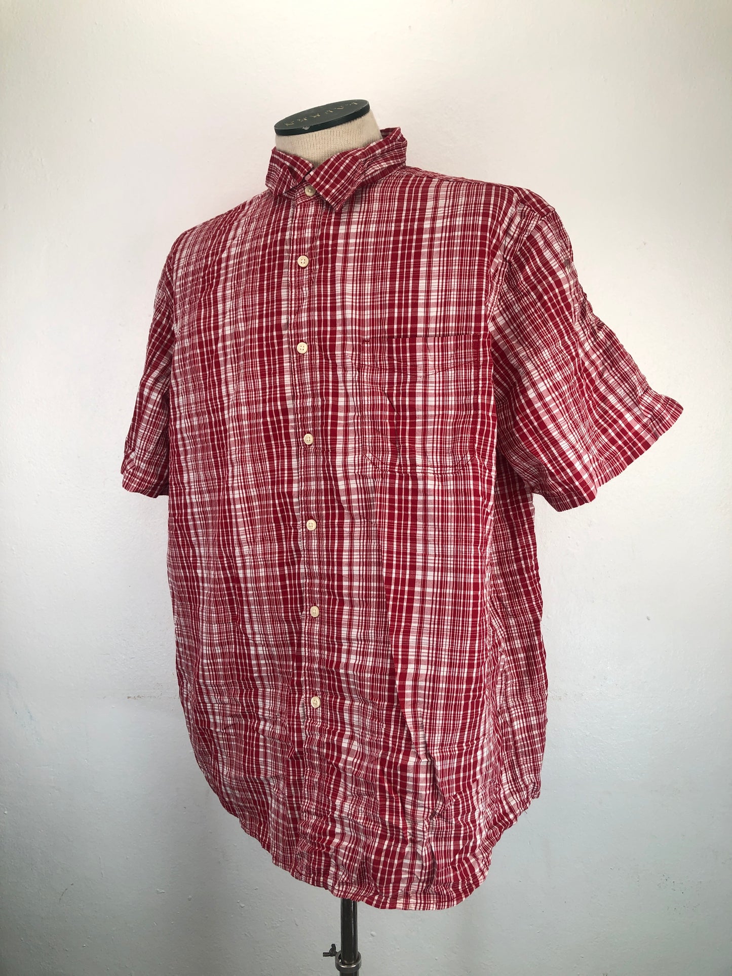 Camisa Rojo De Cuadro Faded Glory