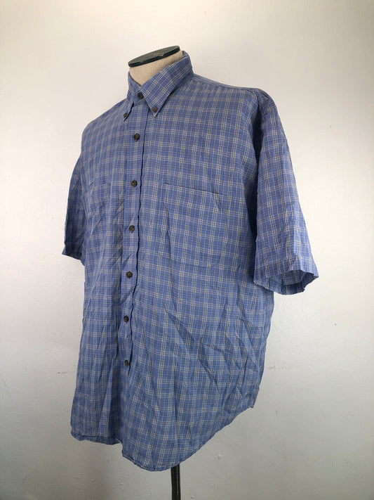 Camisa Turquesa De Cuadro van heusen