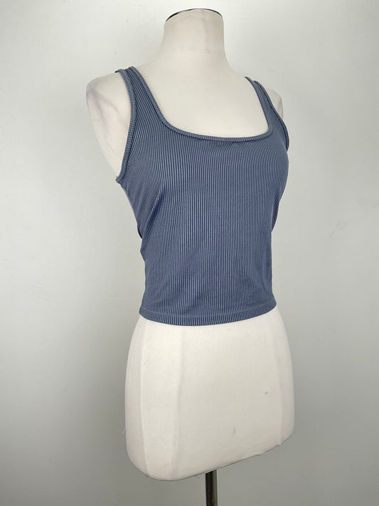 Blusa Gris de Rayas Hollister