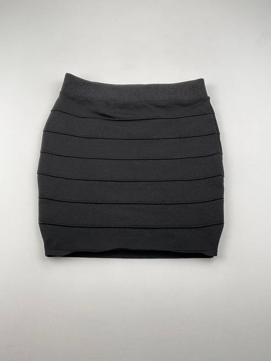 Falda Negro de Brillo Variangis