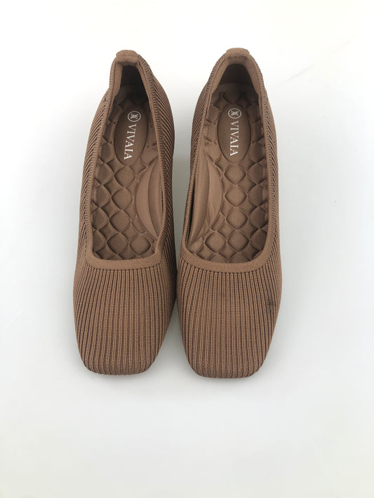 Zapatos Marron Plataforma Vivaia